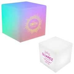 4 X 4 Inch Deluxe Deco Cube Light With Remote Control