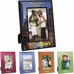 4 X 6 Colorful Brushed Aluminum Frame