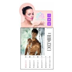 4c Press-N-Stick Header Male Call Calendar (13-Month)