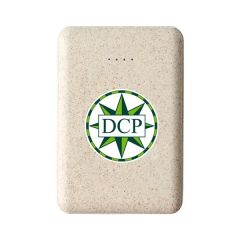 5000 mAh Eco-Friendly Power Bank With Wheat Straw Housing