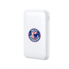 5000 mAh Mini Power Bank With Cables