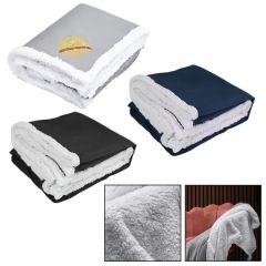 50 Inch X 60 Inch Sherpa Fleece Blanket