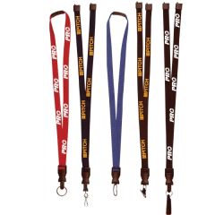 5/8 Inch Optiweave Silk Screen Lanyard