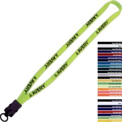 5/8 Inch Polyester Lanyard W/ Snap-Buckle Release & O-Ring