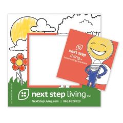 5.5 Inch X 5.5 Inch 2 In 1 Color-Me Magnet Frame