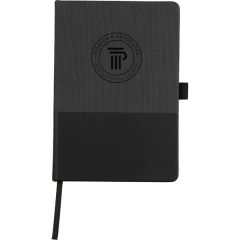 5.5 Inch X 8.5 Inch FSC Recycled Ribbed Bound Journal