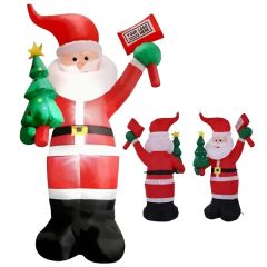 5.9 Ft Christmas Santa Claus Courtyard Decoration