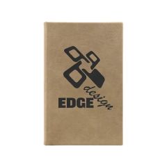 5 1/4 Inch X 8 1/4 Inch Light Brown Leatherette Sketch Book