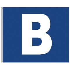 5 Ft X 6 Ft Nylon One Letter School Spirit Flag