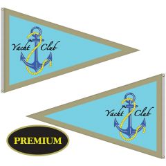 5 Ft X 8 Ft Double Sided Knit Polyester Pennant