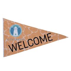 5 Ft X 8 Ft Polyester Pennant Flag Single-Sided