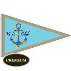 5 Ft X 8 Ft Single Reverse Knit Polyester Pennant