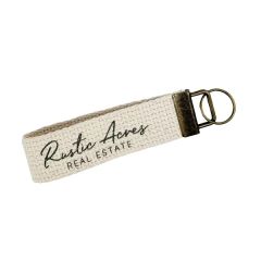 5 Inch Full Color Cotton Canvas Key Strap