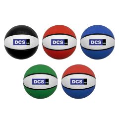5 Inch Mini Two-Tone Rubber Basketball