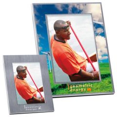 5 Inch  X 7 Inch  Basic Brushed Matte Aluminum Frame