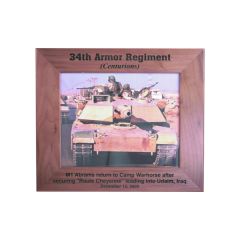 5 Inch X 7 Inch Genuine Walnut Picture Frame