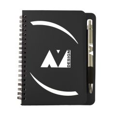 5 Inch  X 7 Inch  Huntington Notebook With Pen