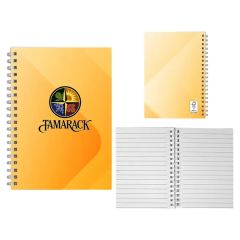 5 Inch X 7 Inch Soft Spiral Notebook