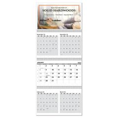 5 Month / 4 Panel At A Glance Wall Calendar