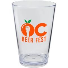 5 Oz Clear Plastic Pint Sampler