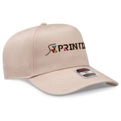 5 Panel Mid Profile Baseball Cap