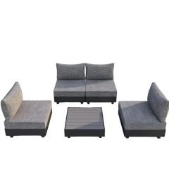5-Piece Sectional Set - Gray