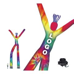 60 Ft Inflatable Air Dancer 2 Legged Fabric With 24 Inch Fan