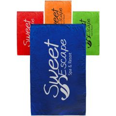 60 Inch  X 35 Inch  Colored Luxury Beach Towel