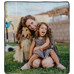 60 Inch  X 45 Inch  Dye Sublimated Blanket