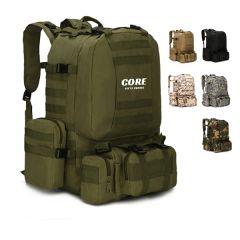 60L Large Capacity Detachable Tactical Backpack