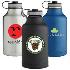 64 Oz Stainless Insulation Thermos Sports Bottle W/ Lid
