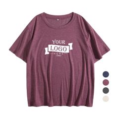 6.3 Oz Womens Color Cotton Blend T-Shirt