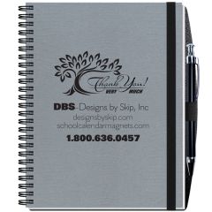 6.5 Inch X 8.5 Inch Alligator Embossed Journal