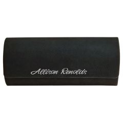 6 1/2 Inch X 2 1/2 Inch Laserable Leatherette Eyeglass Case