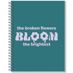 6 1/2 Inch X 8 1/2 Inch Gloss Cover Journal