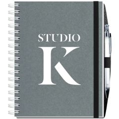 6 1/2 Inch X 8 1/2 Inch Radiant Journal With Pen