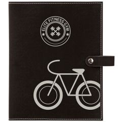 6 1/2 Inch X 8 3/4 Inch Leatherette Book/Bible Cover W/ Snap Closure