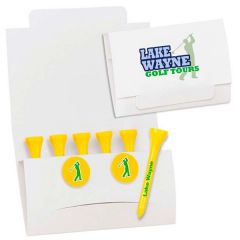6-2 Golf Tee Packet - 3-1/4