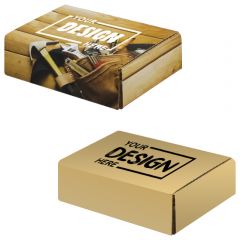 6.75 Inch  X 5 Inch  X 2 Inch  E-Flute Tuck Box Double Side