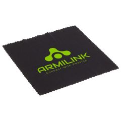6- X 6- 220 GSM Microfiber Lens Cloth With Antimicrobial Addi