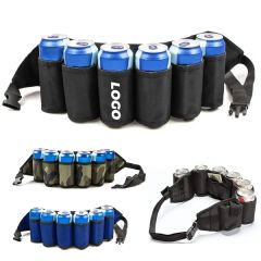 6 Beer Cans Belt Holder