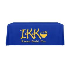 6 Ft 3 Sided Fitted Rectangle Tablecloth