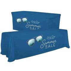 6 Ft /8 Ft Convertible Table Throw Full-Color Front Only