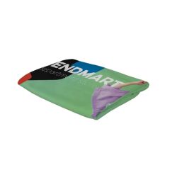 6 Ft Curved Splash Tabletop Wrap Graphic Panel Poly Knit