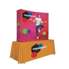 6 Ft Curved Splash Tabletop Wrap Kit Block-Out