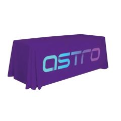 6 Ft Lazerline 4-Sided Throw Full-Color Front Only