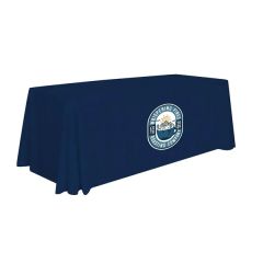 6 Ft Stain Resistant Pro 3-Sided Throw Full-Color Imprint