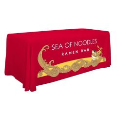 6 Ft Standard Table Throw Full-Color Front Only