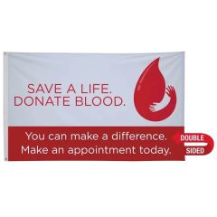 6 Ft X 10 Ft Nylon Flag Double-Sided