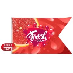 6 Ft X 10 Ft Nylon Guidon Flag Double-Sided